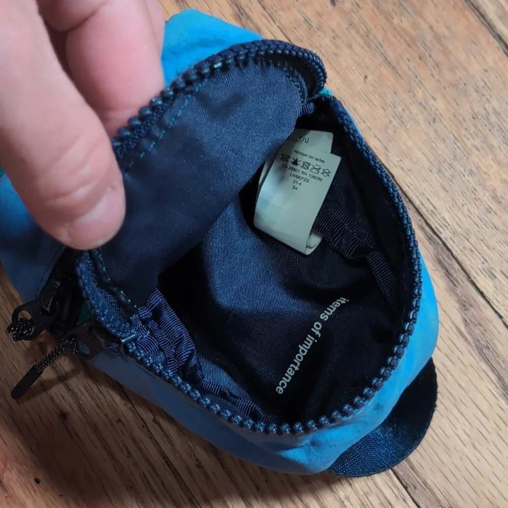 lululemon City Adventurer Nano Backpack LW9EFZS Pouch Green Blue Nylon Women's